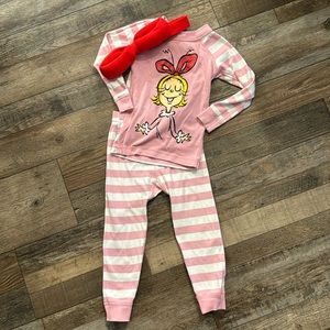 The Grinch Cindy LouWho pajamas 3t